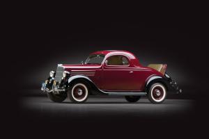 Ford V8 Deluxe 3-Window Coupe 1935 года